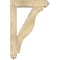 Ekena Millwork Funston Arts and Crafts Rough Sawn Bracket w/ Offset Brace, Douglas Fir, 6"W x 24"D x 36"H BKT0604X24X36FST03RDF - alternate 2